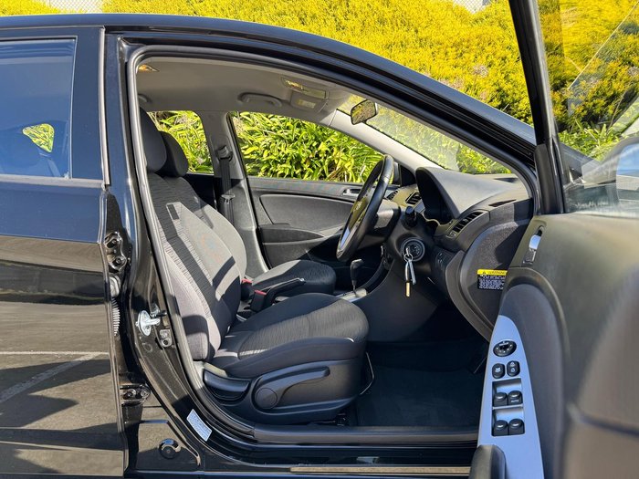2018 Hyundai Accent Sport RB6 MY19 Phantom Black