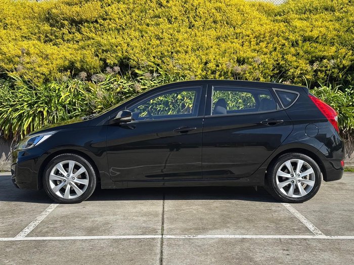 2018 Hyundai Accent Sport RB6 MY19 Phantom Black