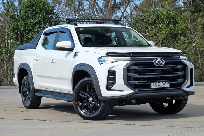 2023 LDV T60 Max LUXE SK8C MY23 4X4 Dual Range Blanc White