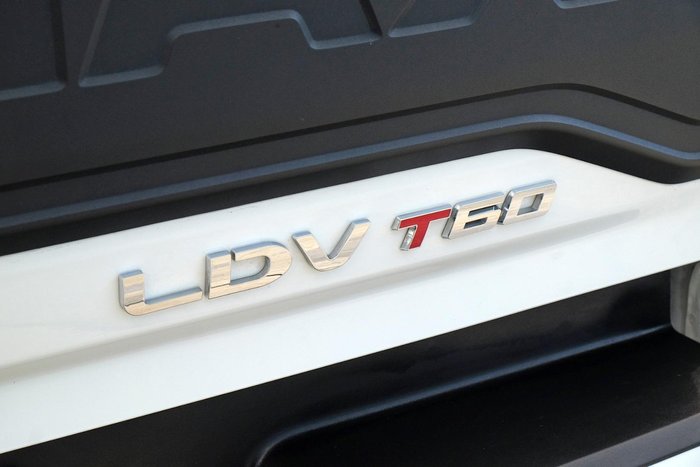2023 LDV T60 Max LUXE SK8C MY23 4X4 Dual Range Blanc White