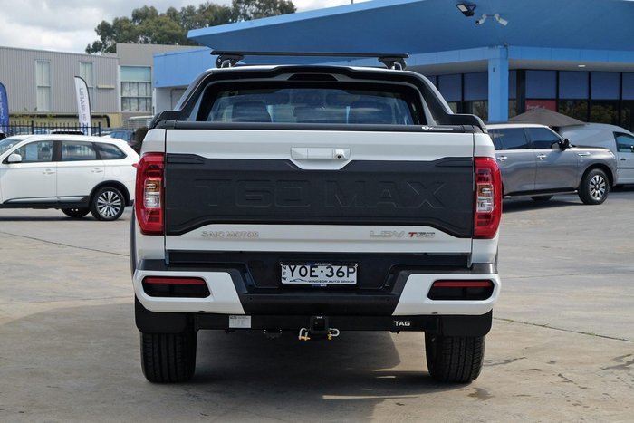 2023 LDV T60 Max LUXE SK8C MY23 4X4 Dual Range Blanc White