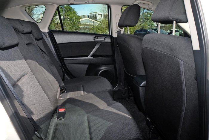 2013 Mazda 3 Neo BL Series 2 MY13 Crystal White Pearl