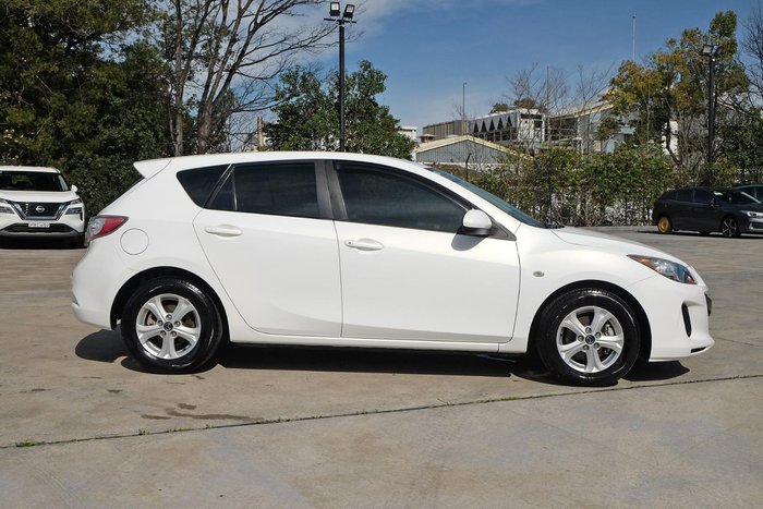 2013 Mazda 3 Neo BL Series 2 MY13 Crystal White Pearl