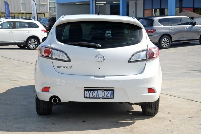 2013 Mazda 3 Neo BL Series 2 MY13 Crystal White Pearl