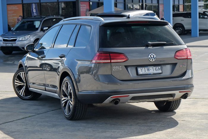 2018 Volkswagen Golf Alltrack 132TSI Premium 7.5 MY18 Four Wheel Drive Indium Grey
