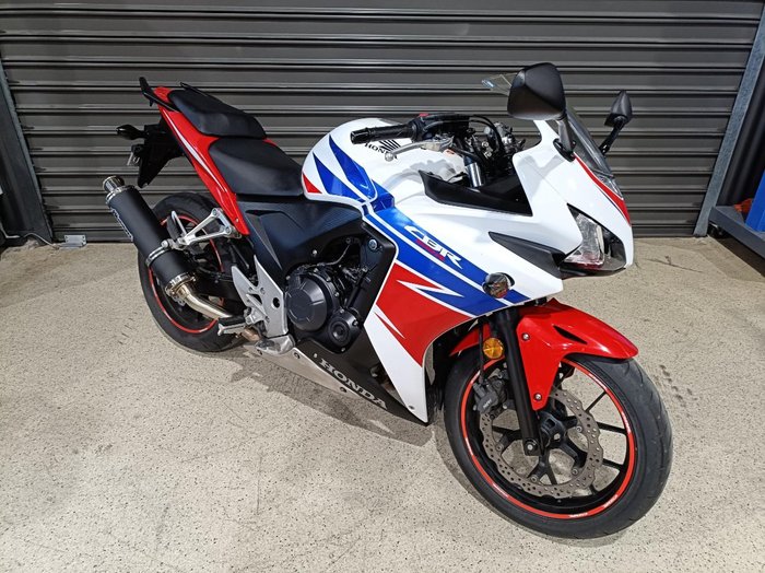 2013 Honda CBR500R WHITE