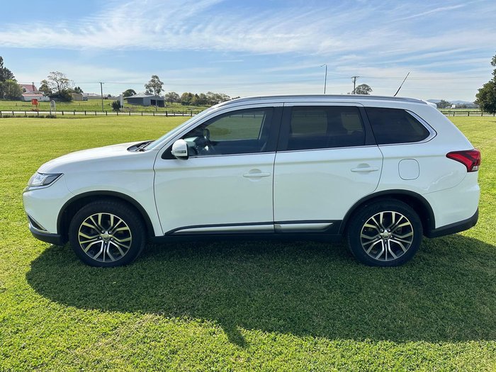 2016 Mitsubishi Outlander XLS ZK MY16 4X4 On Demand White