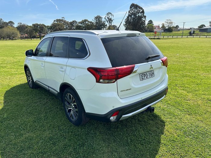 2016 Mitsubishi Outlander XLS ZK MY16 4X4 On Demand White
