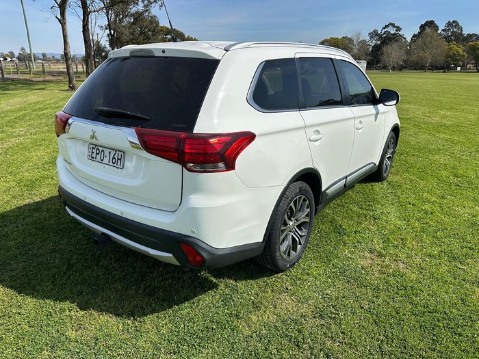 2016 Mitsubishi Outlander XLS ZK MY16 4X4 On Demand White