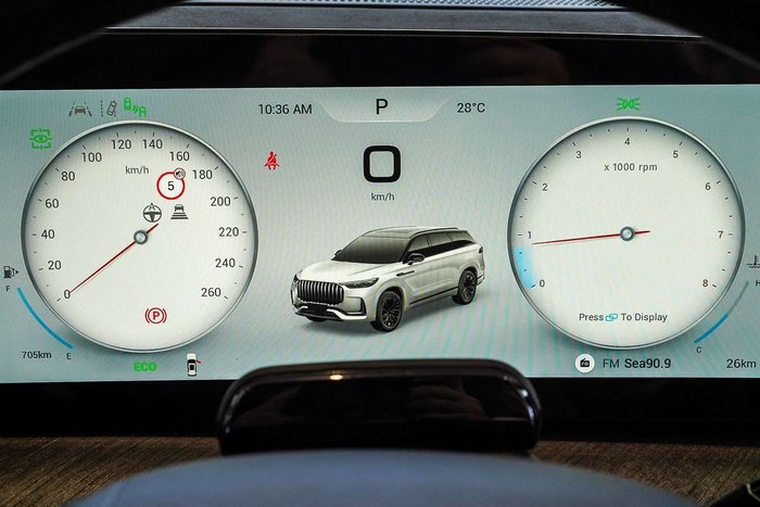 2025 Jaecoo J8 Track