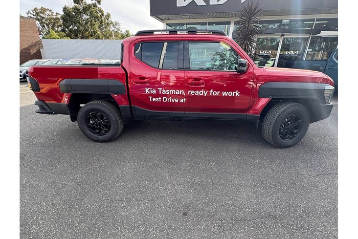 2025 Kia Tasman X-Pro TK MY26 4X4 Dual Range Runway Red (CR5)