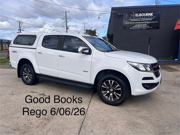 2019 Holden Colorado LTZ RG MY19 4X4 Dual Range Summit White