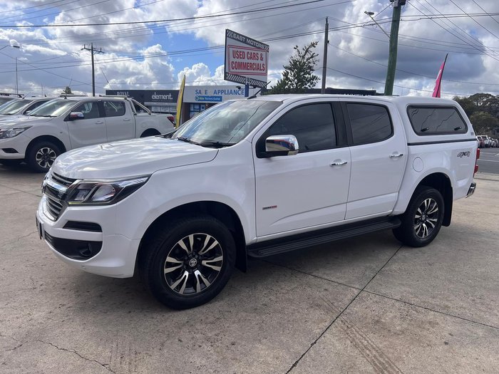 2019 Holden Colorado LTZ RG MY19 4X4 Dual Range Summit White