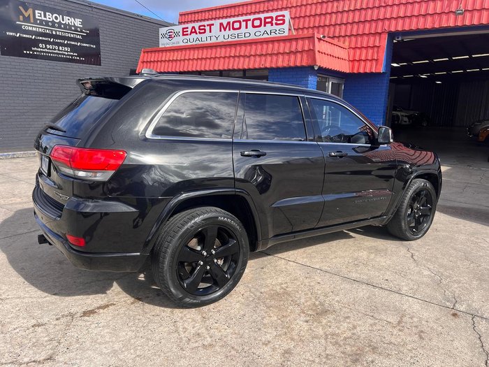 2014 Jeep Grand Cherokee Blackhawk WK MY14 4X4 Dual Range Brilliant Black