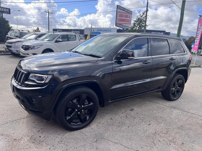 2014 Jeep Grand Cherokee Blackhawk WK MY14 4X4 Dual Range Brilliant Black