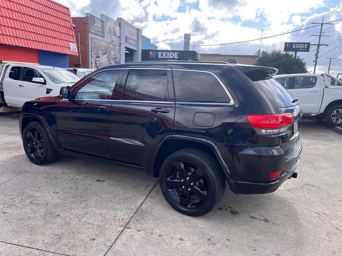 2014 Jeep Grand Cherokee Blackhawk WK MY14 4X4 Dual Range Brilliant Black