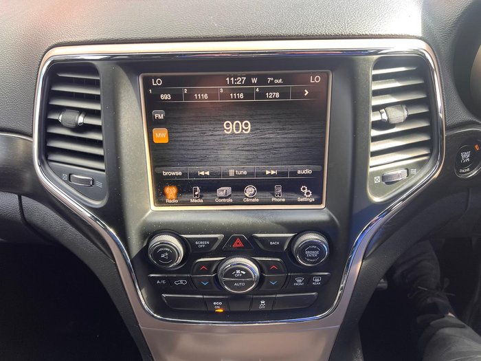 2014 Jeep Grand Cherokee Blackhawk WK MY14 4X4 Dual Range Brilliant Black