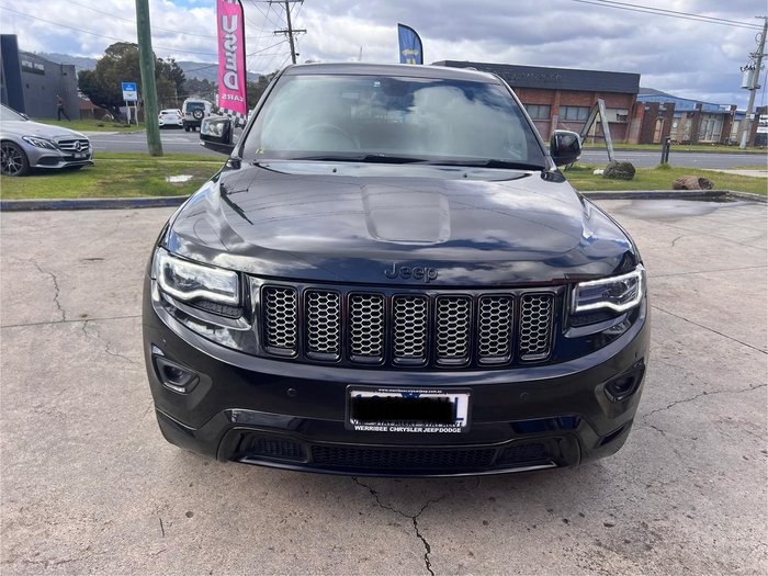 2014 Jeep Grand Cherokee Blackhawk WK MY14 4X4 Dual Range Brilliant Black