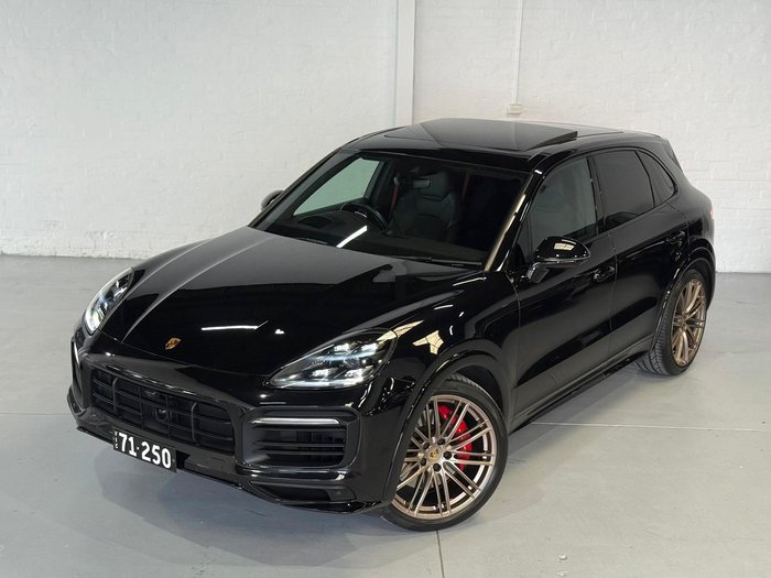 2022 Porsche Cayenne GTS 9YA MY22 4X4 On Demand Black