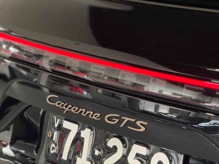 2022 Porsche Cayenne GTS 9YA MY22 4X4 On Demand Black