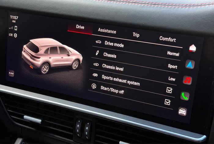 2022 Porsche Cayenne GTS 9YA MY22 4X4 On Demand Black