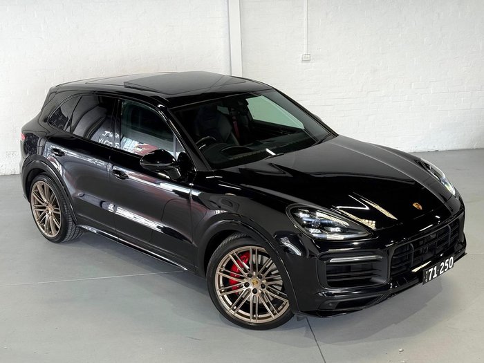 2022 Porsche Cayenne GTS 9YA MY22 4X4 On Demand Black