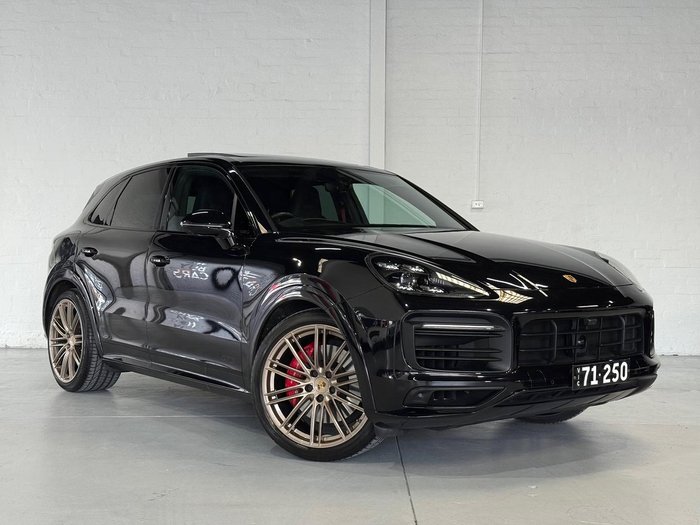 2022 Porsche Cayenne GTS 9YA MY22 4X4 On Demand Black
