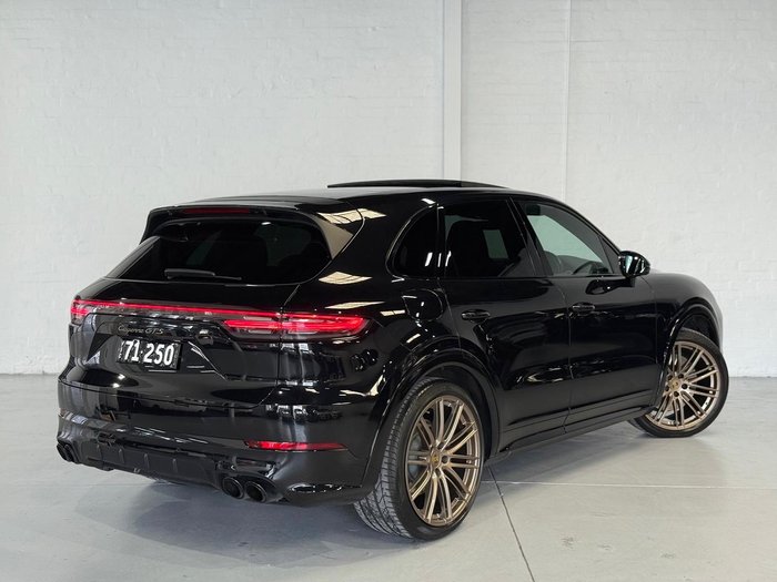 2022 Porsche Cayenne GTS 9YA MY22 4X4 On Demand Black