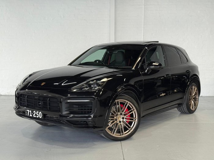 2022 Porsche Cayenne GTS 9YA MY22 4X4 On Demand Black