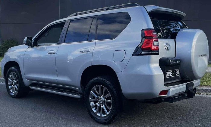 2021 Toyota Landcruiser Prado VX GDJ150R 4X4 Dual Range Silver Pearl