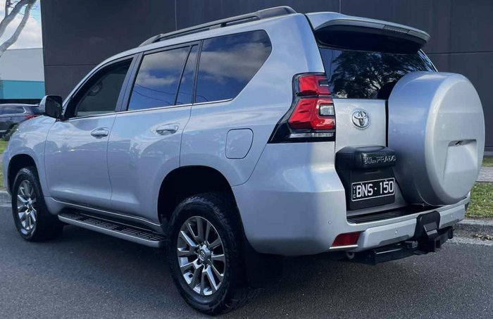 2021 Toyota Landcruiser Prado VX GDJ150R 4X4 Dual Range Silver Pearl
