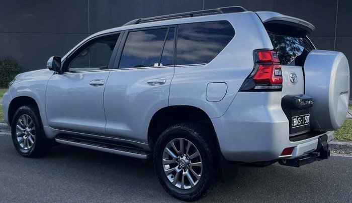 2021 Toyota Landcruiser Prado VX GDJ150R 4X4 Dual Range Silver Pearl