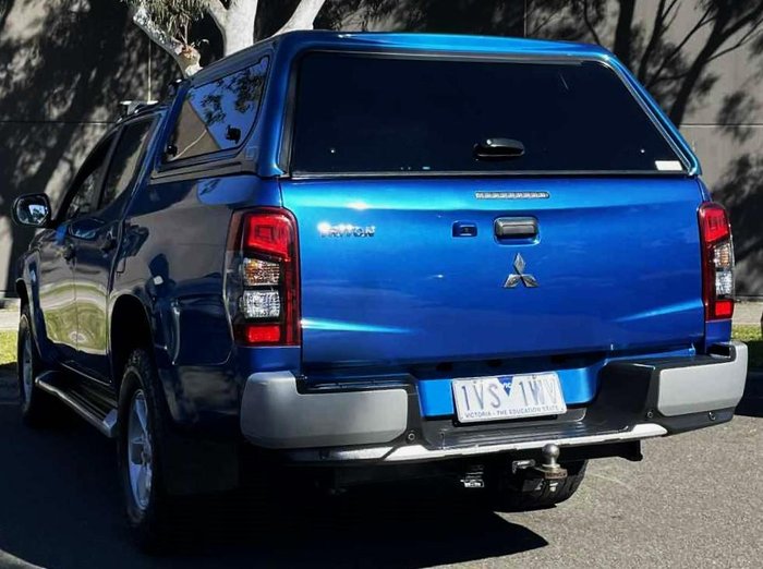 2022 Mitsubishi Triton GLX+ MR MY22 4X4 Dual Range Impulse Blue