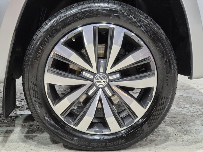 2019 Volkswagen Amarok TDI580 Ultimate 2H MY20 4X4 Constant Reflex Silver