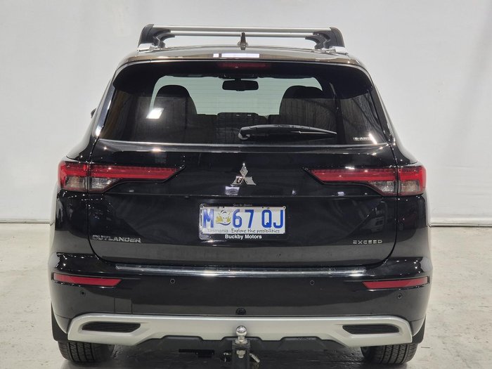 2022 Mitsubishi Outlander Exceed Tourer ZM MY22.5 AWD Black Diamond with Deep Bronze Roof