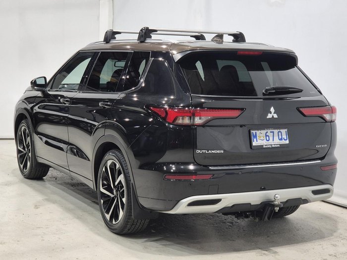 2022 Mitsubishi Outlander Exceed Tourer ZM MY22.5 AWD Black Diamond with Deep Bronze Roof