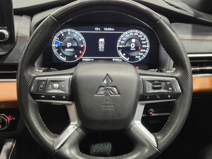 2022 Mitsubishi Outlander Exceed Tourer ZM MY22.5 AWD Black Diamond with Deep Bronze Roof