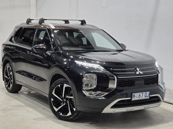 2022 Mitsubishi Outlander Exceed Tourer ZM MY22.5 AWD Black Diamond with Deep Bronze Roof