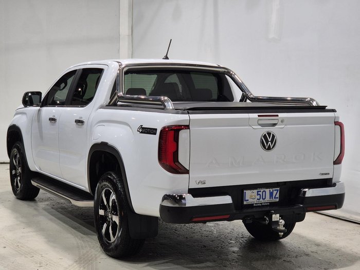 2024 Volkswagen Amarok TDI600 Style NF MY23 4X4 Constant Clear White