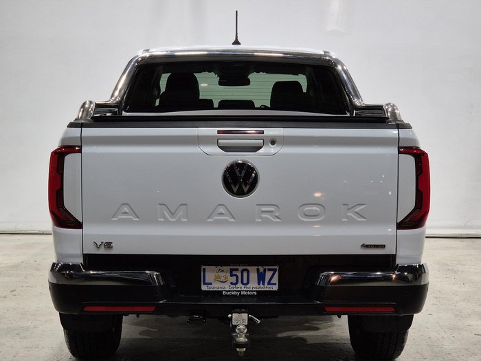 2024 Volkswagen Amarok TDI600 Style NF MY23 4X4 Constant Clear White
