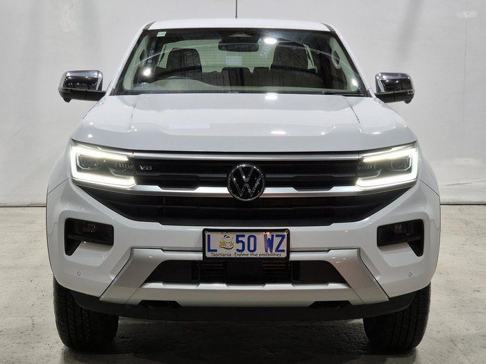 2024 Volkswagen Amarok TDI600 Style NF MY23 4X4 Constant Clear White