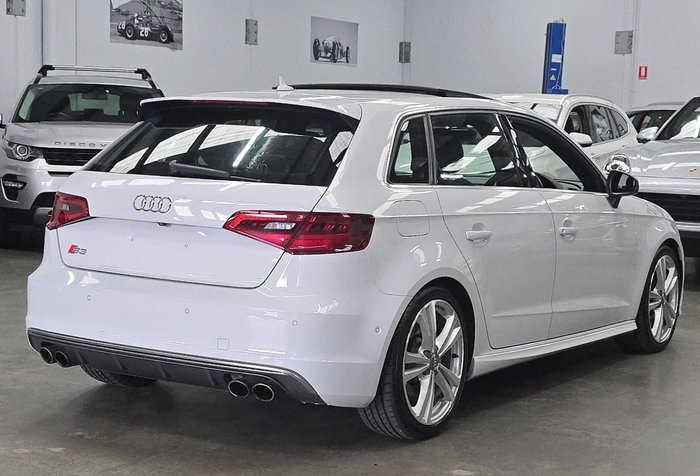 2014 Audi S3 8V Four Wheel Drive White