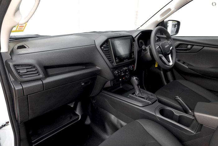 2025 Isuzu D-MAX SX MY24 4X4 Dual Range Mineral White