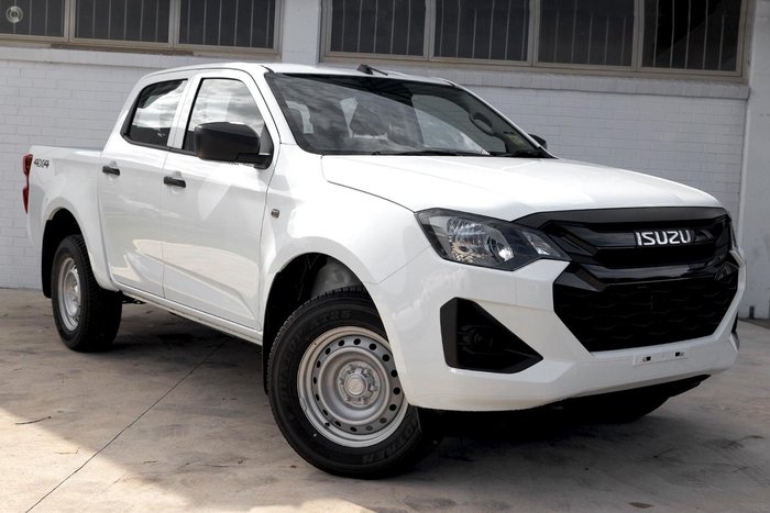2025 Isuzu D-MAX SX MY24 4X4 Dual Range Mineral White