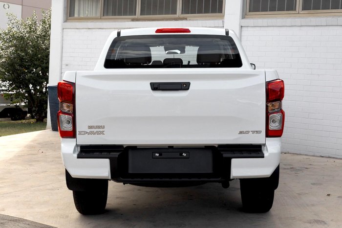 2025 Isuzu D-MAX SX MY24 4X4 Dual Range Mineral White