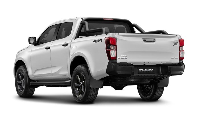 2025 Isuzu D-MAX X-RIDER MY24 4X4 Dual Range Mineral White