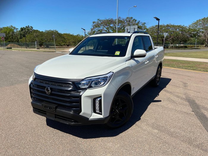 2025 KGM Musso Advance Q261 MY26 4X4 Dual Range Grand White