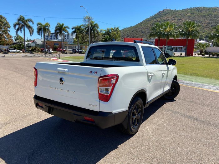 2025 KGM Musso Advance Q261 MY26 4X4 Dual Range Grand White