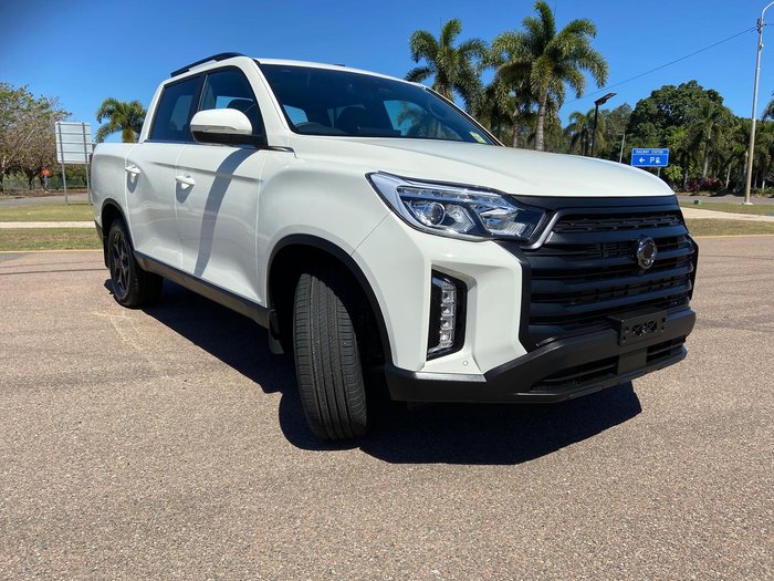 2025 KGM Musso Advance Q261 MY26 4X4 Dual Range Grand White