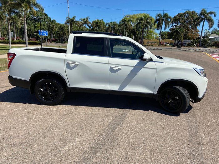 2025 KGM Musso Advance Q261 MY26 4X4 Dual Range Grand White